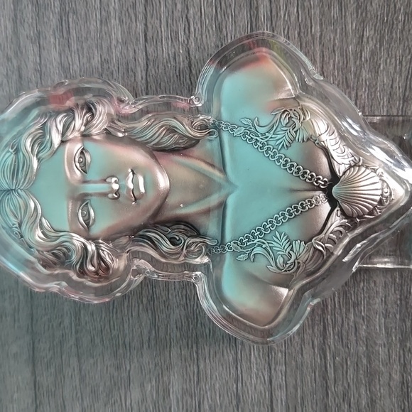 Silver Goddess Venus Or Mermaid Two Oz Silver New W Out Tags Korean 2024 - Picture 4 of 7